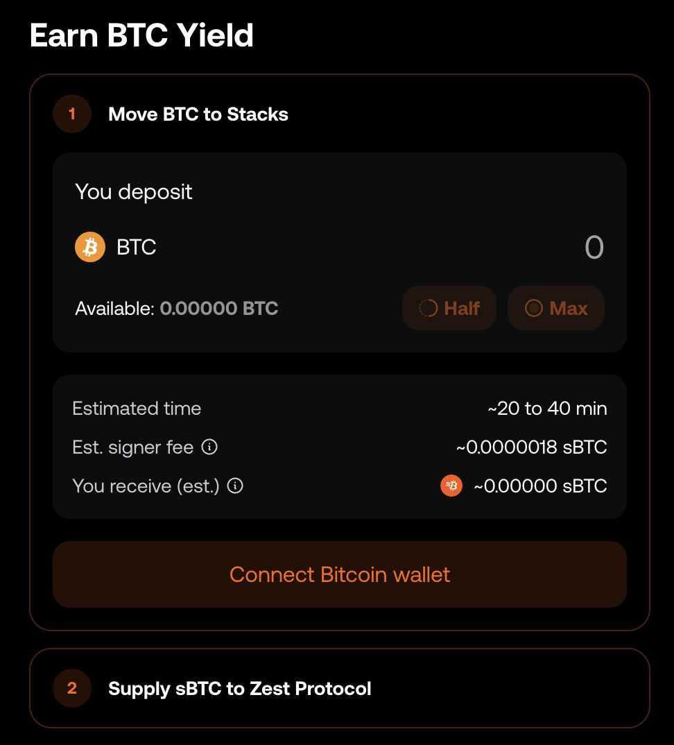 How to use Stacks Market to Earn Yield