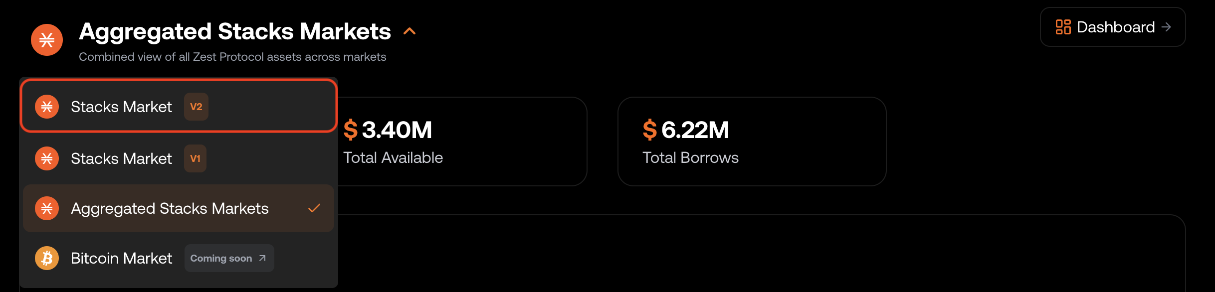 Stacks Market Liquidity Migration: V1 to V2